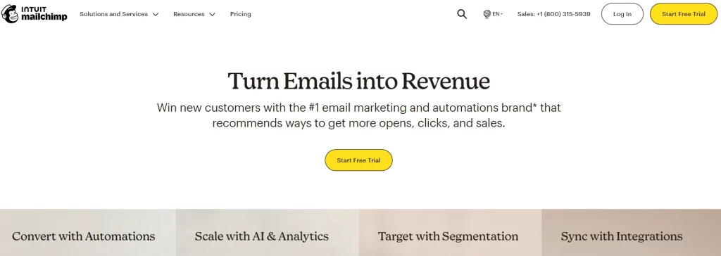 mailchimp email marketing and automations pr tool