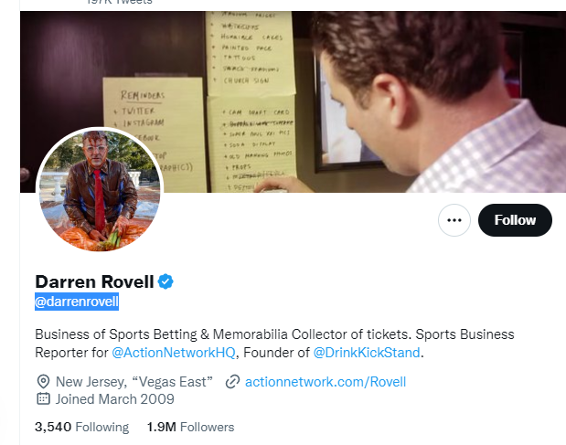 darren rovell twitter profile screenshot