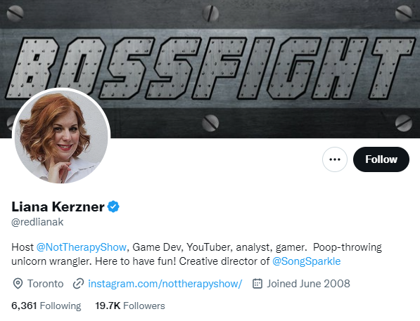 liana kerzner twitter profile screenshot