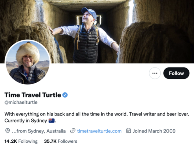 michael turtle twitter profile screenshot