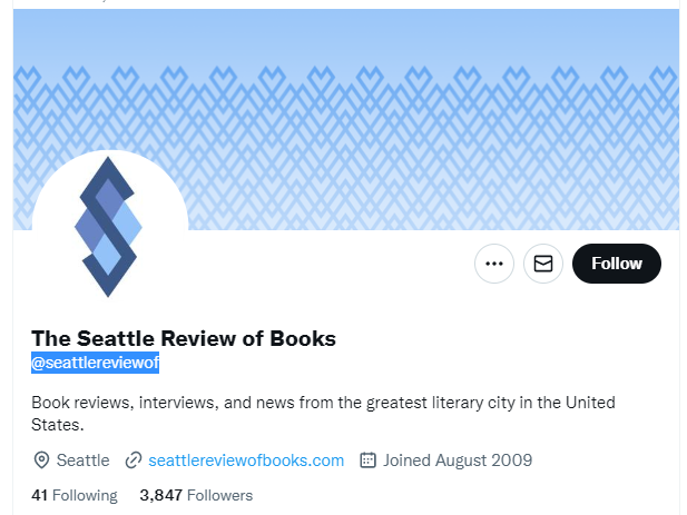 seattle review twitter profile screenshot