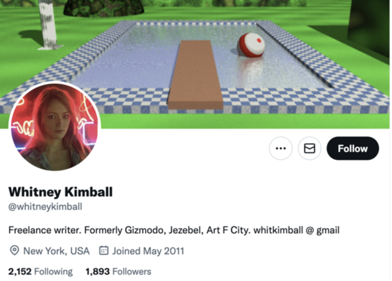 whitney kimball twitter profile screenshot