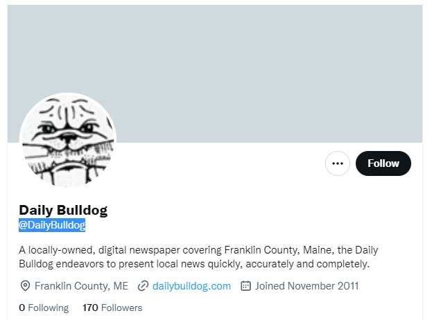 Daily Bulldog Twitter Profile Screenshot