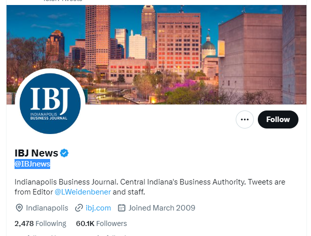 IBJ News twitter profile screenshot