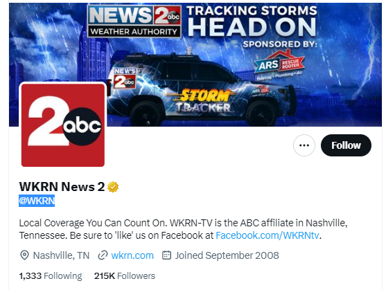 WKRN News 2  Nashville TN