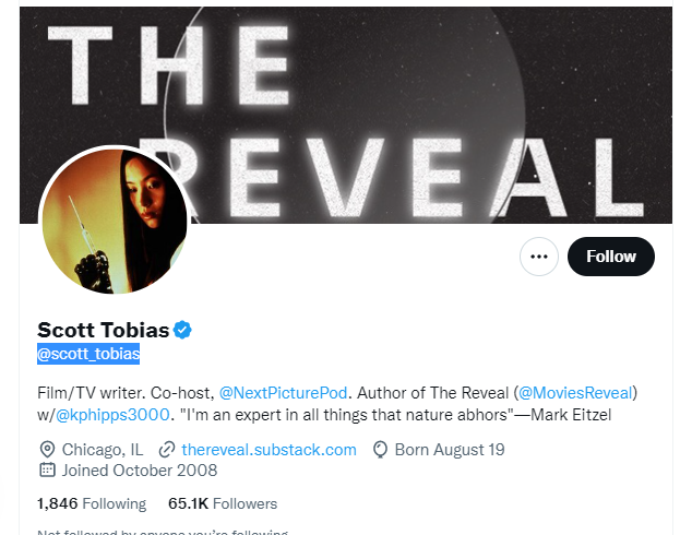 scott tobias twitter profile screenshot