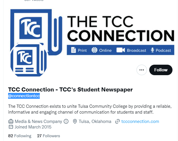 tcc connection twitter profile screenshot
