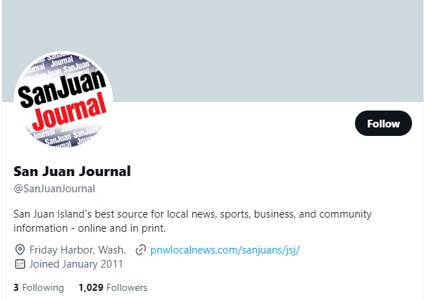 San Juan Journal twitter profile screenshot