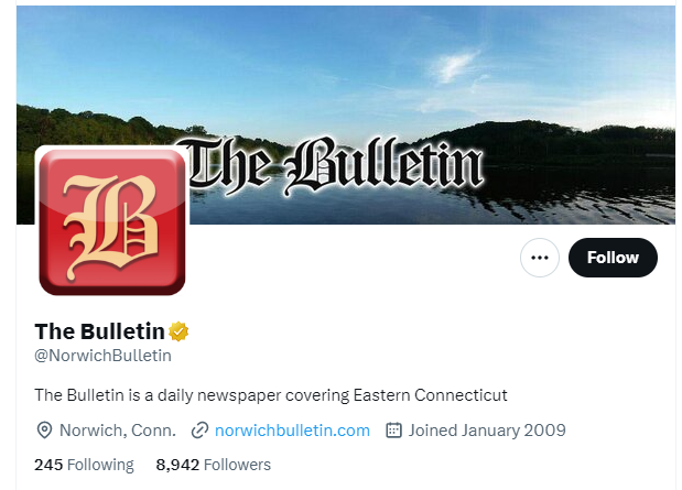 The Bulletin twitter profile screenshot