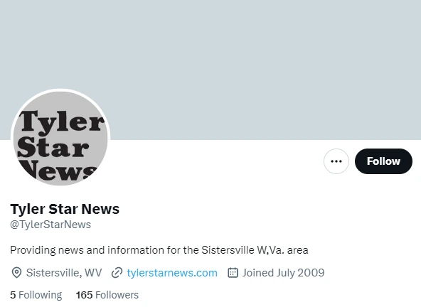 Tyler Star News twitter profile screenshot