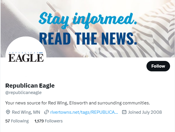 Republican Eagle twitter profile screenshot