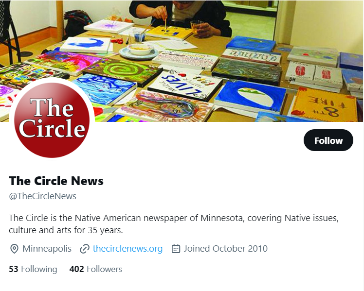 The Circle News twitter profile screenshot